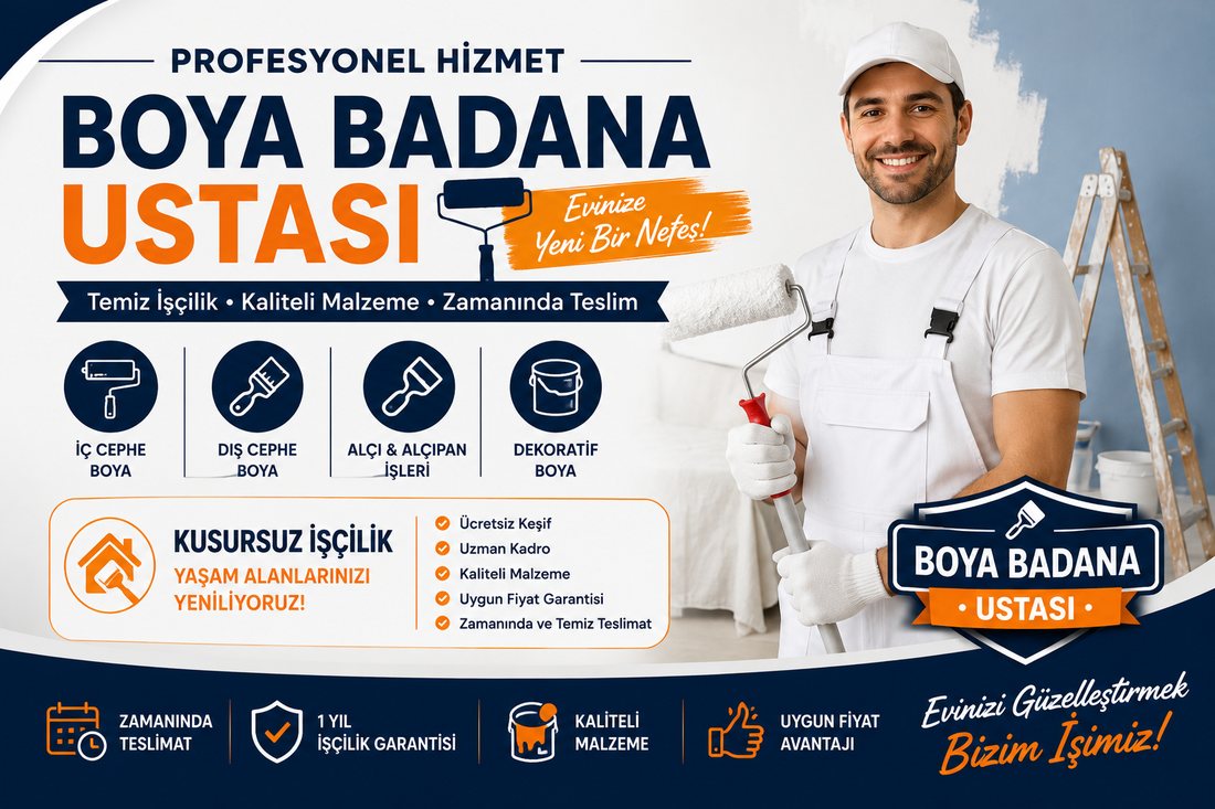 Doğanlar boya badana ustası – profesyonel boyacı