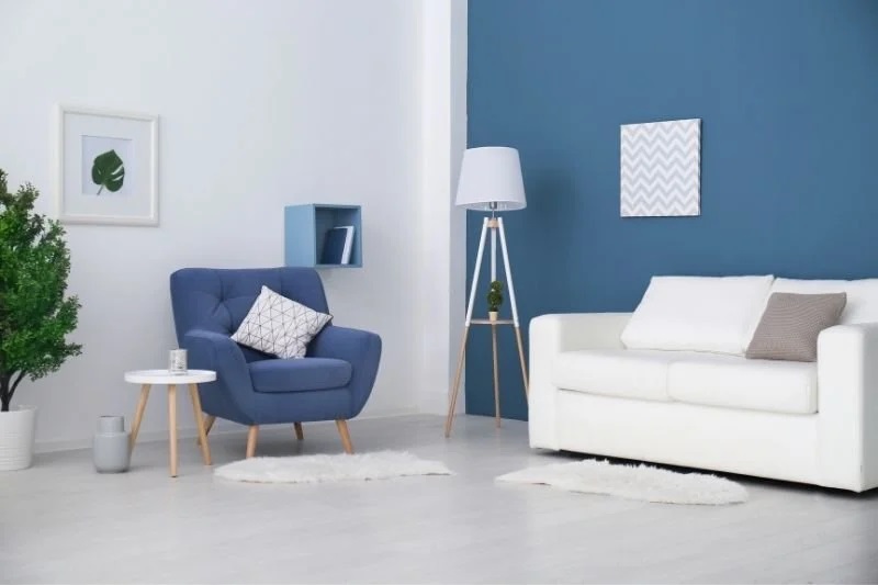 Doğanlar salon iç cephe boyama örneği
